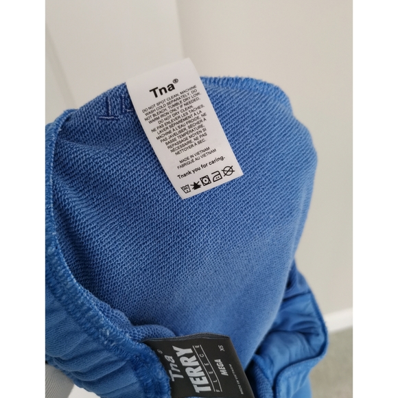 BNWT!!! Tna TERRY FLEECE MEGA SWEATPANT #96608-Regular Length - Picture 5 of 6